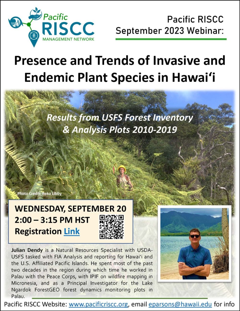 Pacific RISCC September Webinar – Presence and Trends of Invasive and  Endemic Plant Species in Hawaiʻi – Pacific Island Climate Adaptation  Science Center