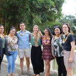 Group shot of PI-CASC Graduate Scholars in front of East West Center.