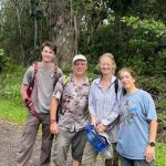 Photo of the group standing outdoors.